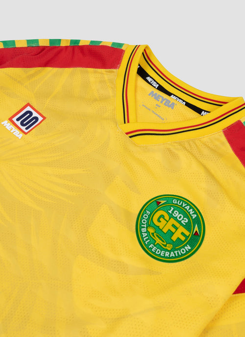 Guyana FF 2025 Home Jersey | Yellow