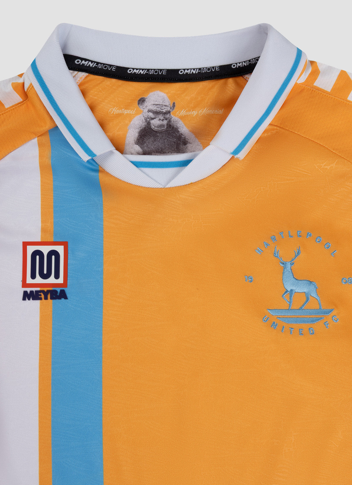 Hartlepool United FC 25/26 Away Jersey | Orange