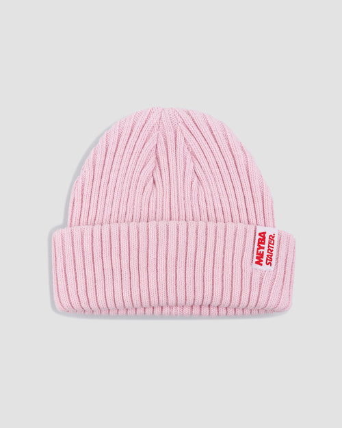 MEYBA X Starter Tab Beanie | Pink