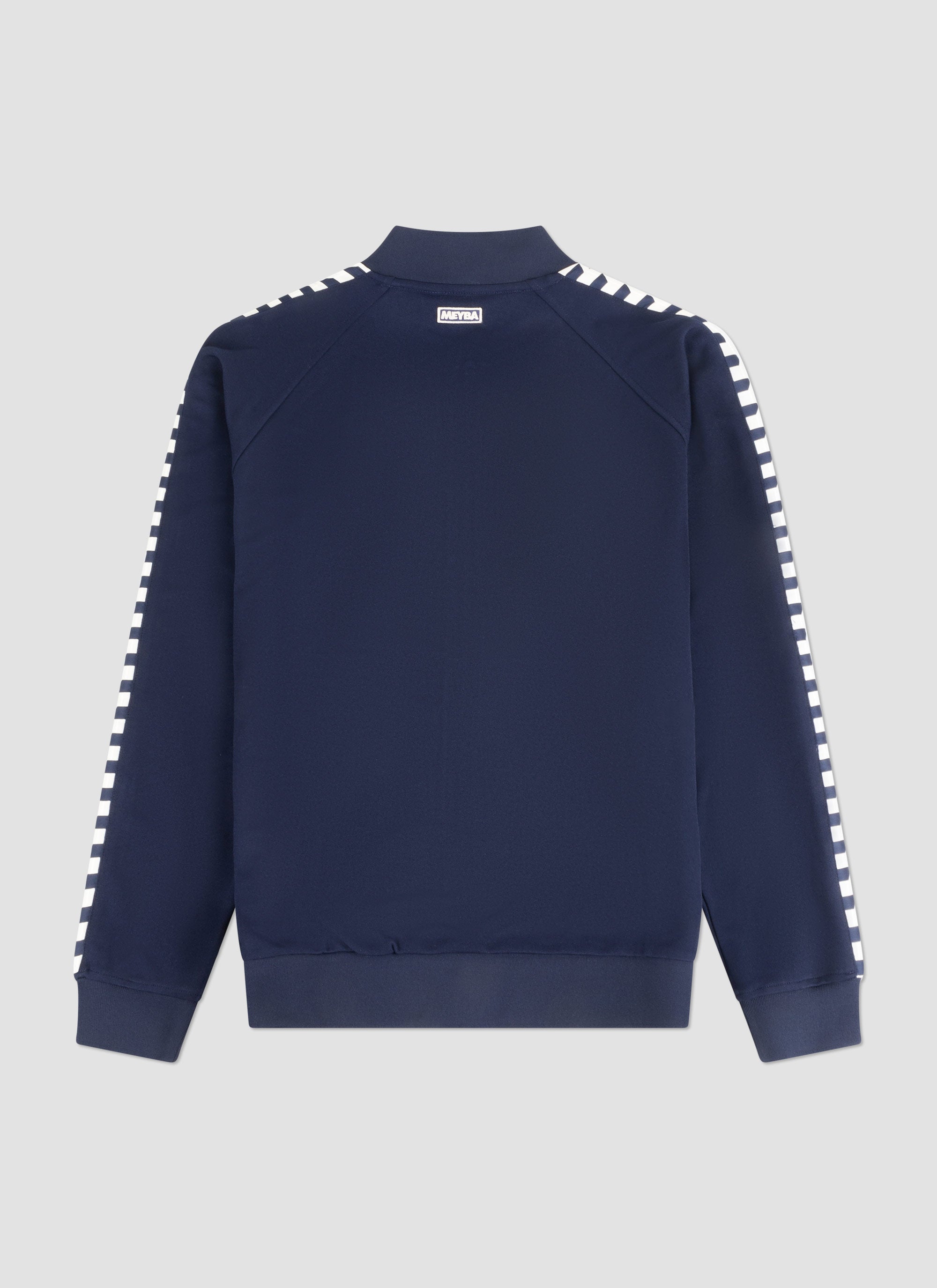 MEYBA Tape Track Jacket | Navy/White
