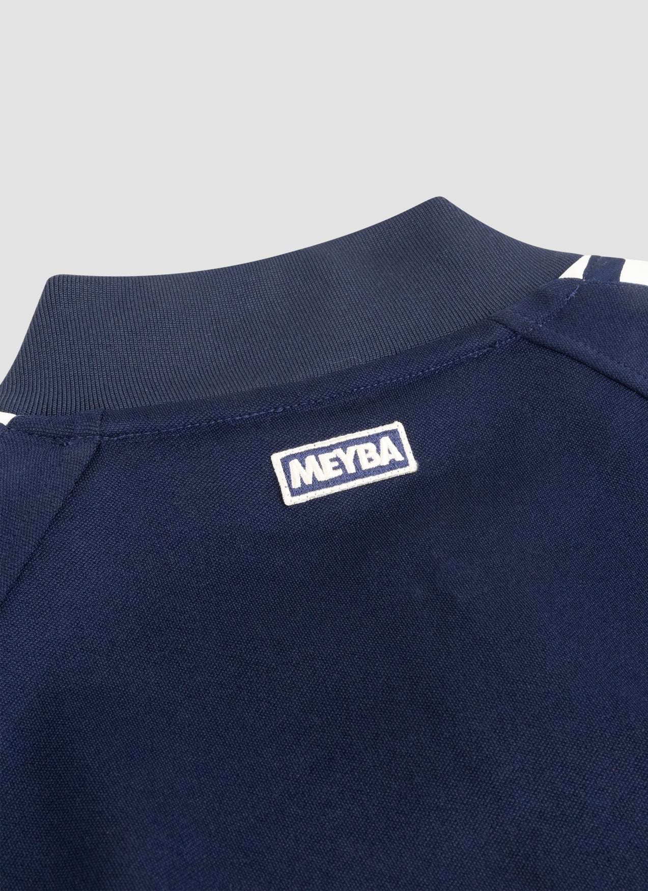 MEYBA Tape Track Jacket | Navy/White