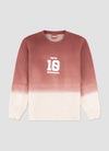 MEYBA 10 Dip Dye Sweat | Pink/White