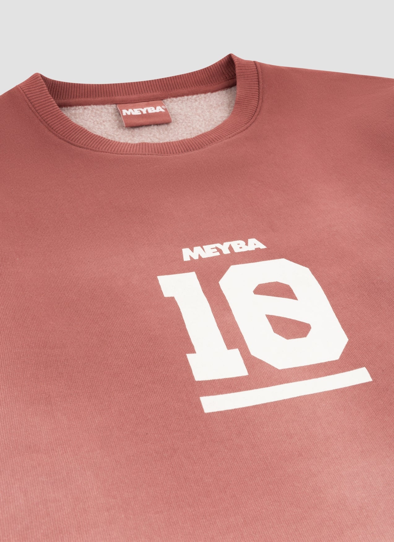 MEYBA 10 Dip Dye Sweat | Pink/White