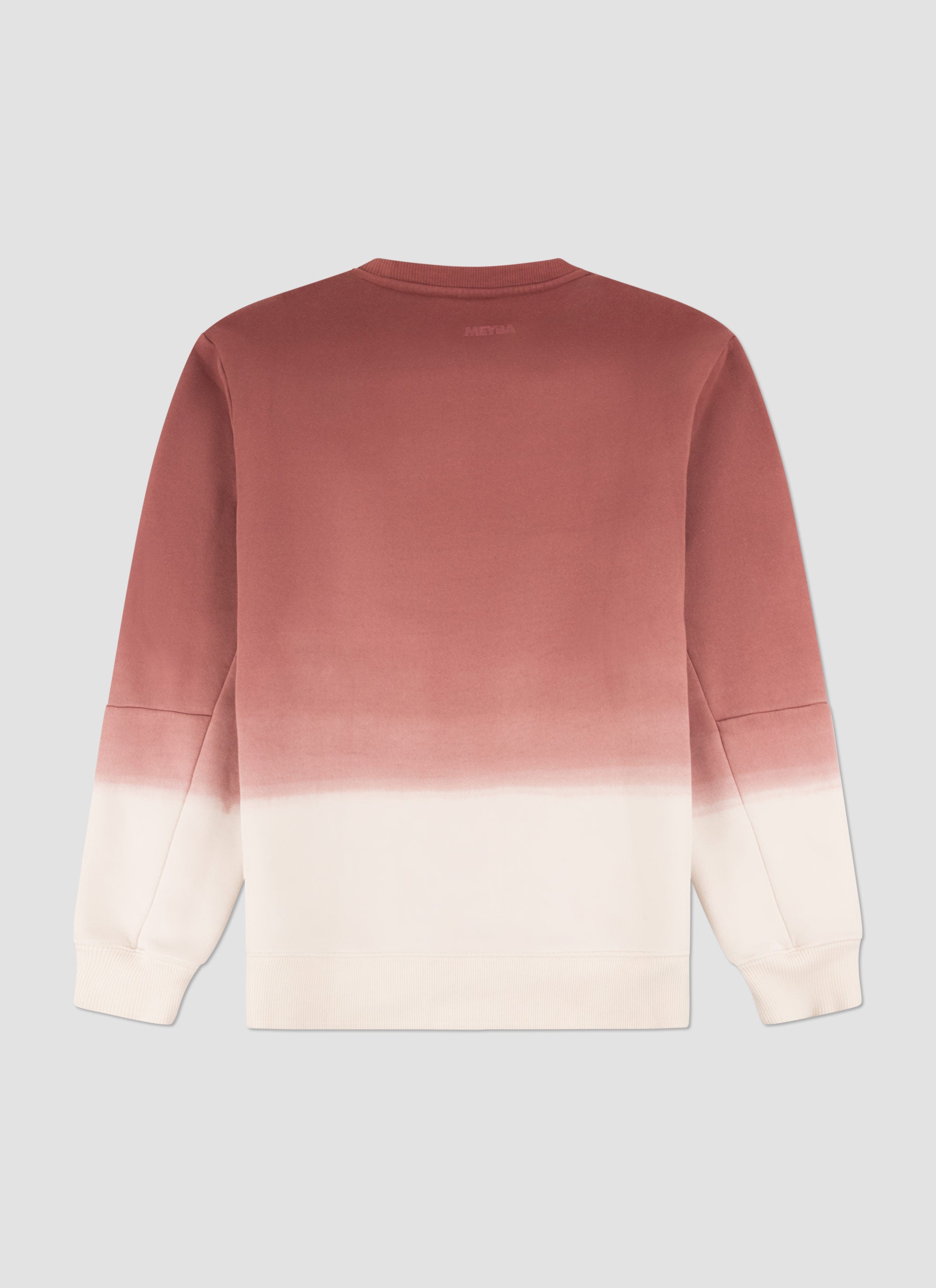MEYBA 10 Dip Dye Sweat | Pink/White