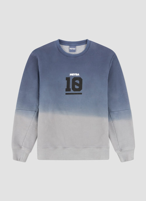 MEYBA 10 Dip Dye Sweat | Navy/White