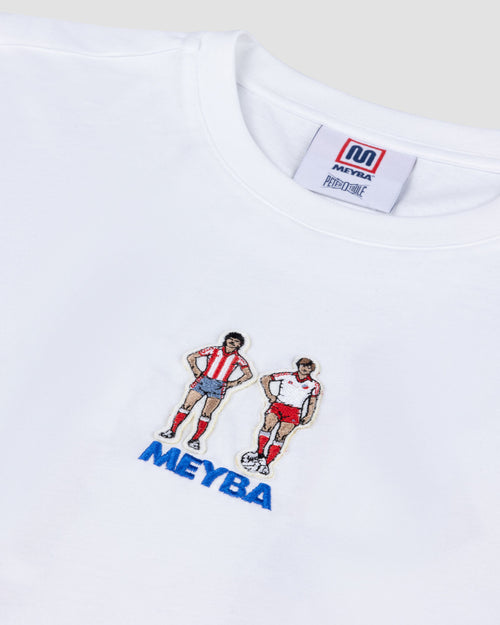 MEYBA x POT Ath Tee | Blanco