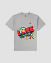 MEYBA All You Need Is Love T-shirt | Grijs