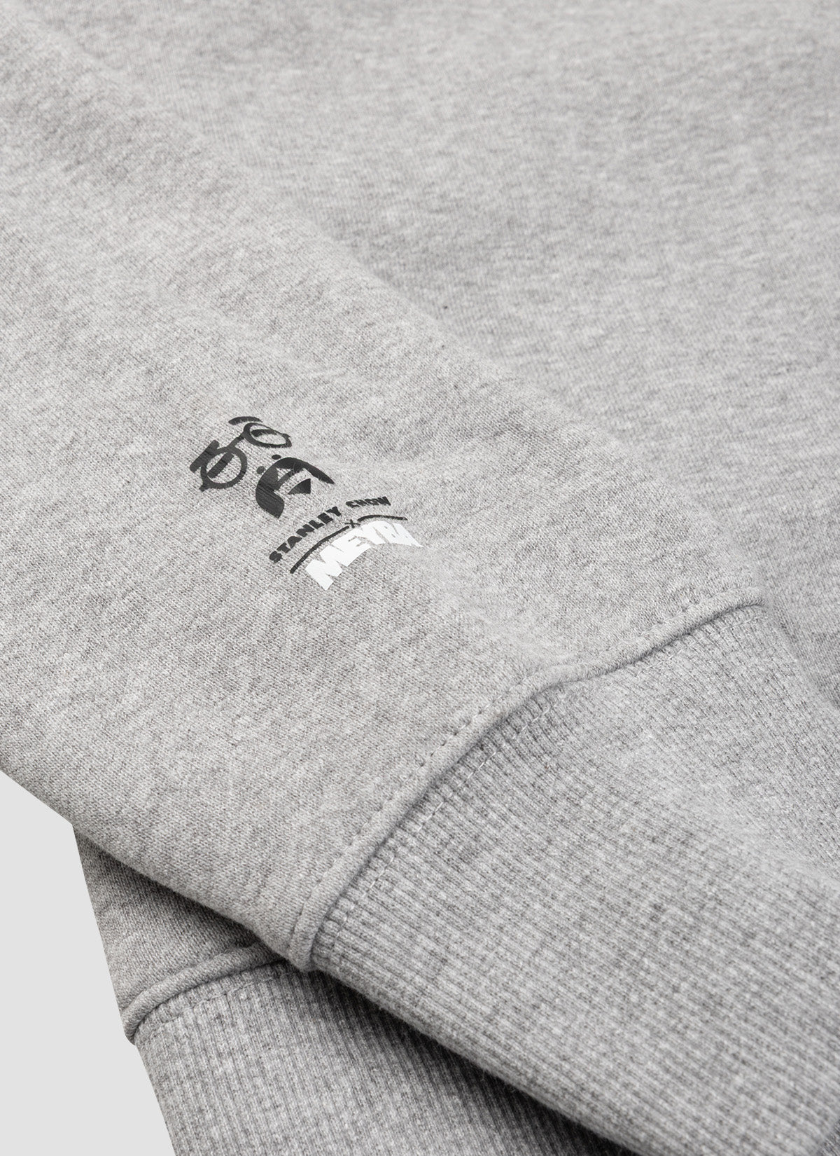 MEYBA x Stanley Chow Bar Home Crew Sweat | Grey Marl