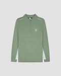 MEYBA Amertrine 1/4 Zip Track Top | Khaki/Sage