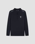 MEYBA Amertrine 1/4 Zip Track Top | Black