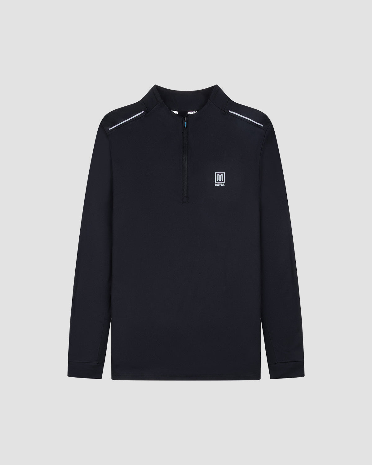 MEYBA Amertrine Sudadera con Cremallera 1/4 | Negro