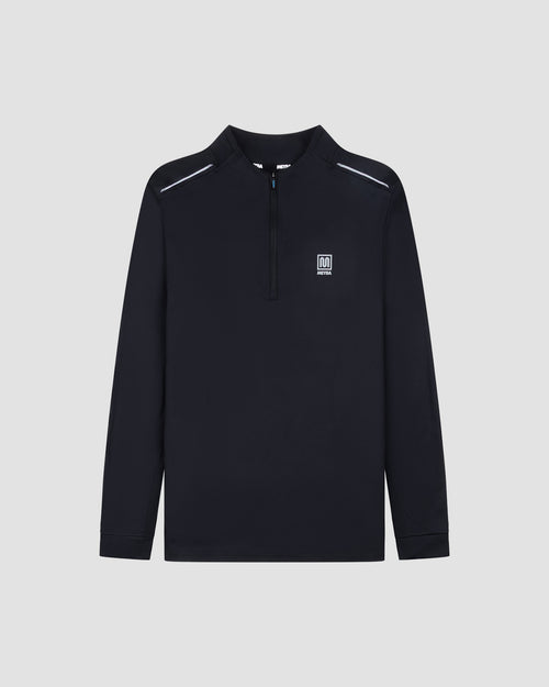 MEYBA Amertrine Sudadera con Cremallera 1/4 | Negro