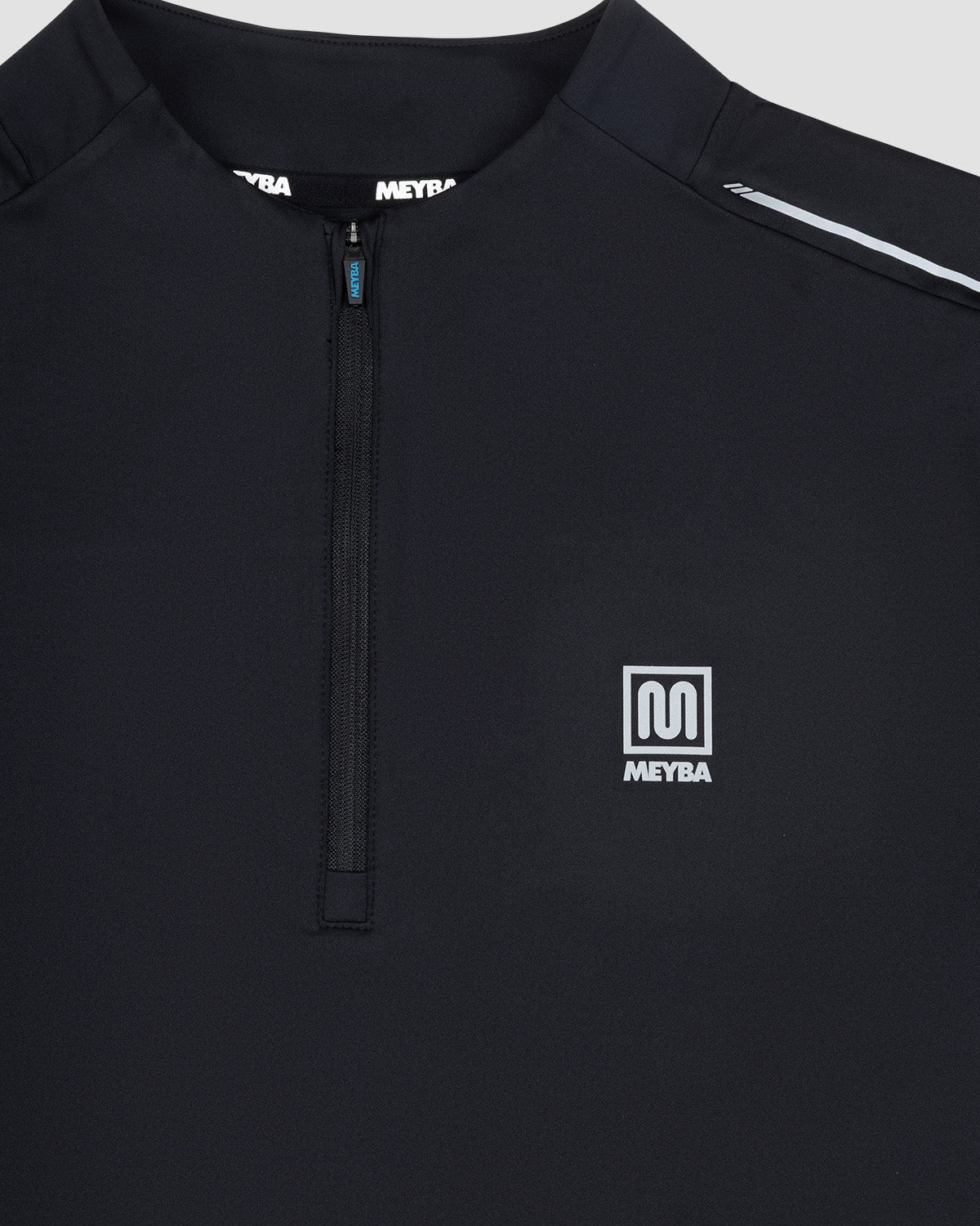 MEYBA Amertrine Sudadera con Cremallera 1/4 | Negro