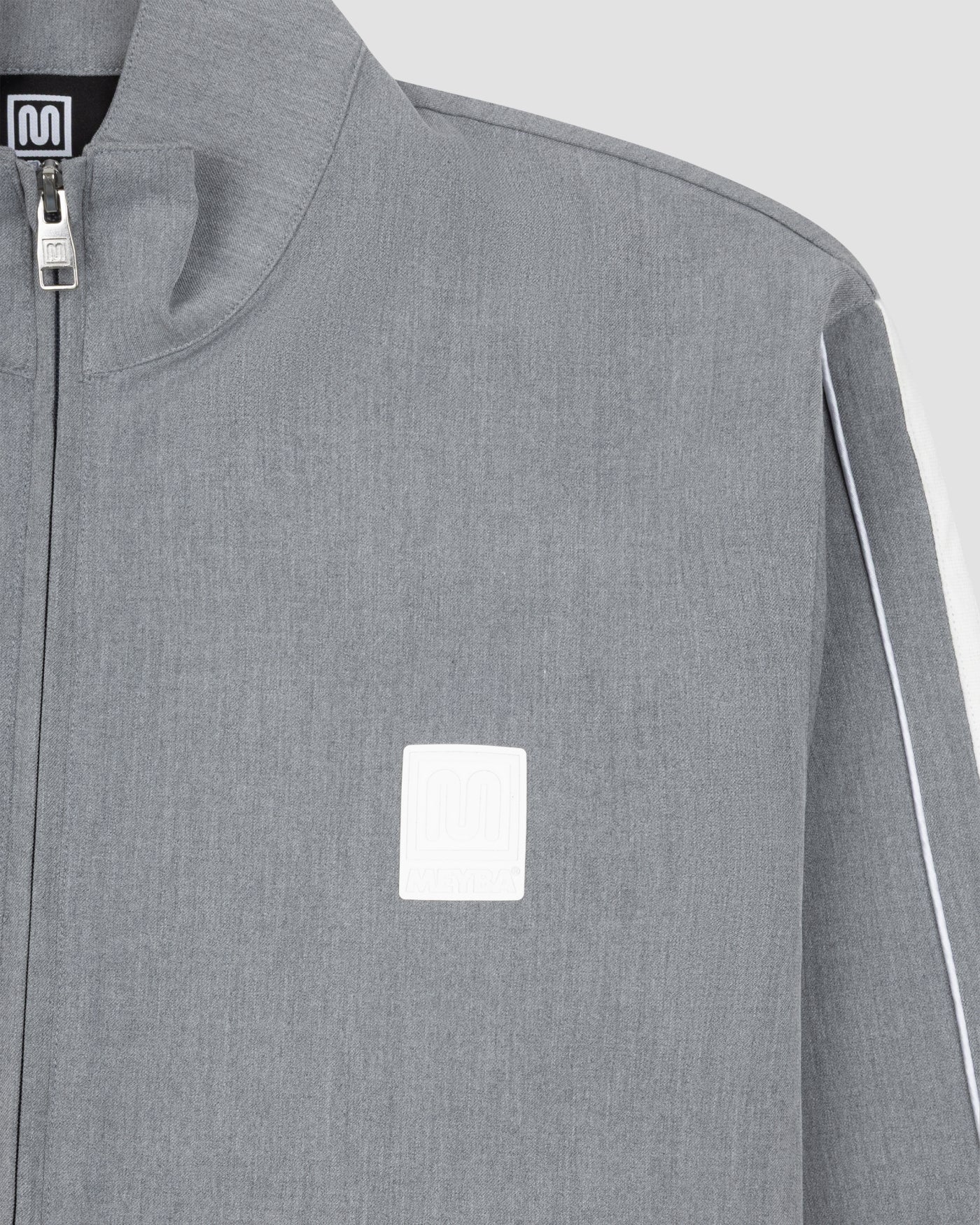 MEYBA Visionary Track Top | Grey/Gold