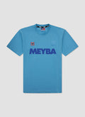 Blaugrana Away Retro Training Tee | Sky Blue
