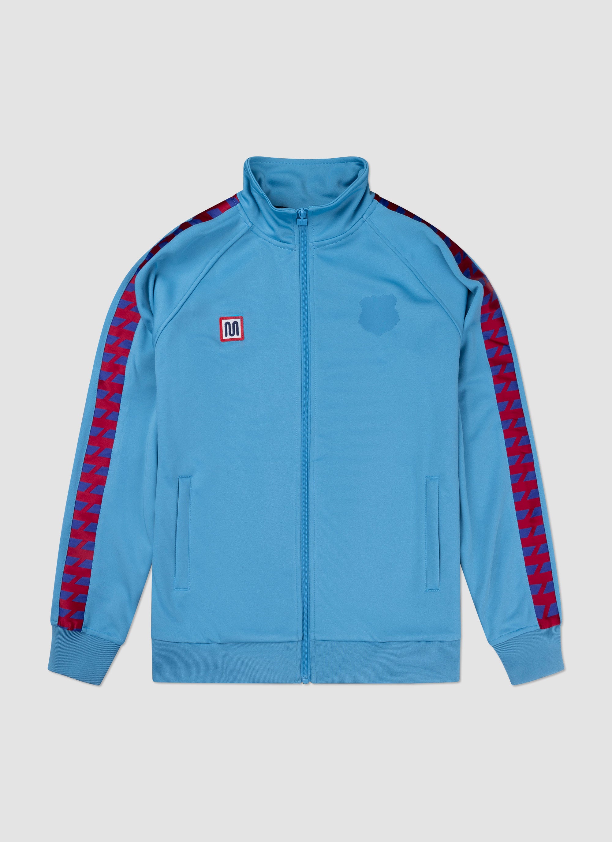 Blaugrana Terrace Track Jacket | Sky Blue