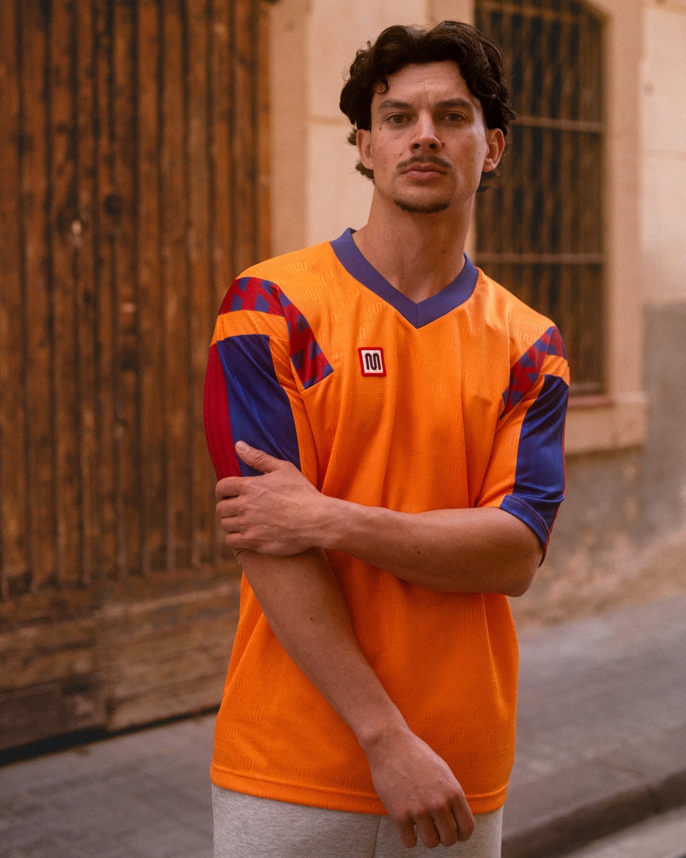 Blaugrana Camiseta Visitante 91-92 | Naranja