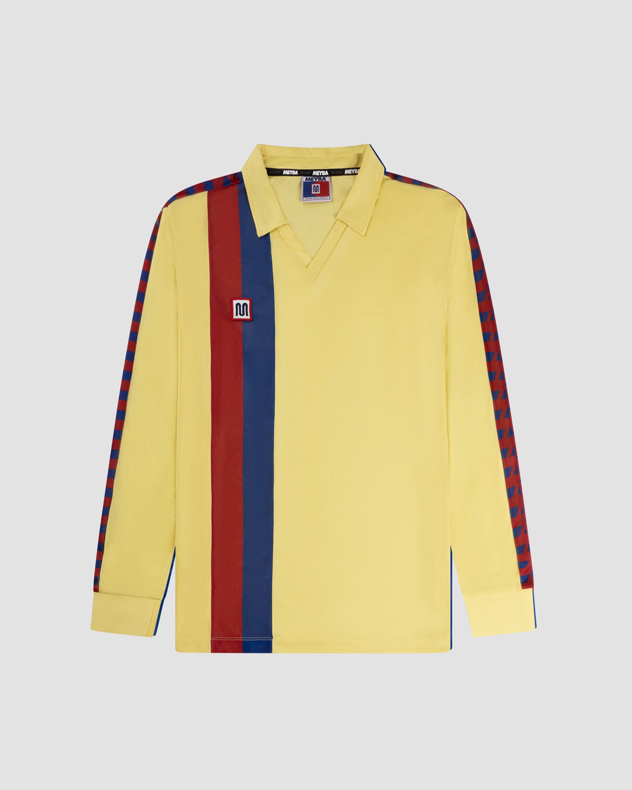 Camiseta de Visitante Blaugrana 1981-85 MANGA LARGA | Amarilla