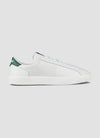 FUORI - Leather / Mesh | Off White/Green