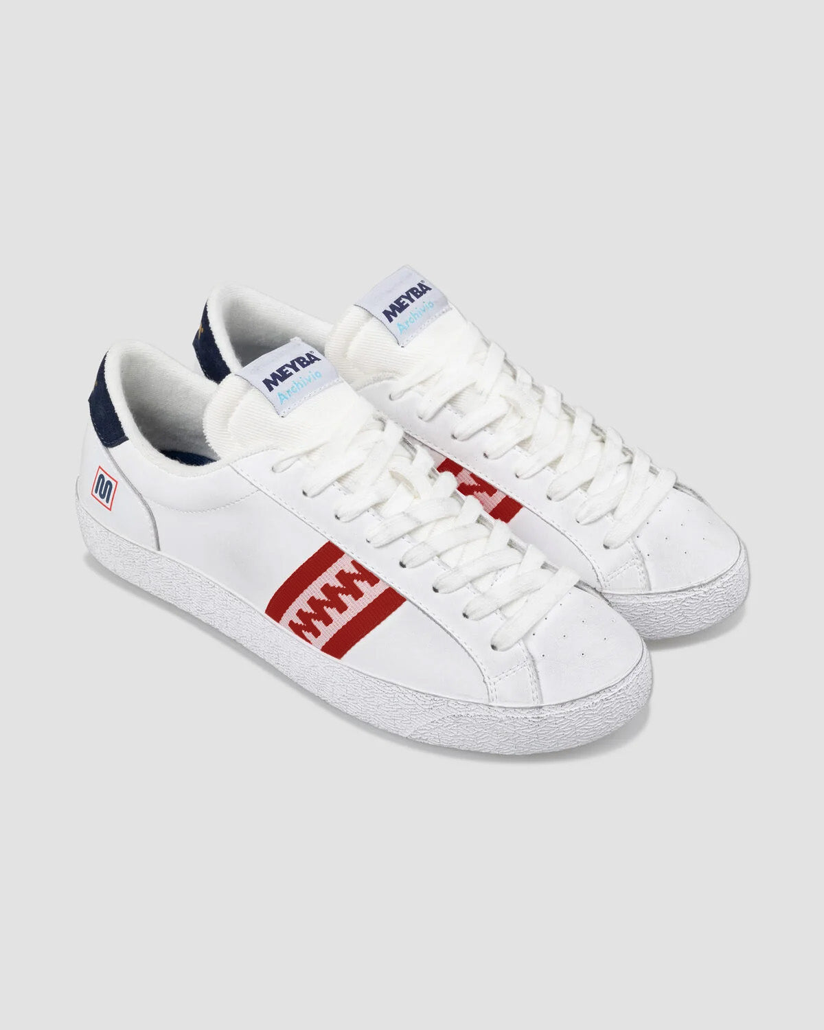Archivio - Micro Leather | White/Red