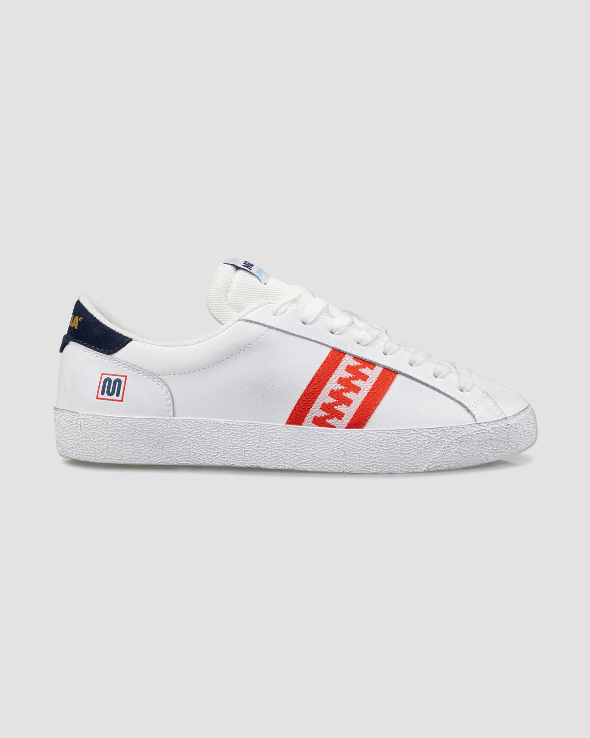Archivio - Micro Leather | Wit / Rood
