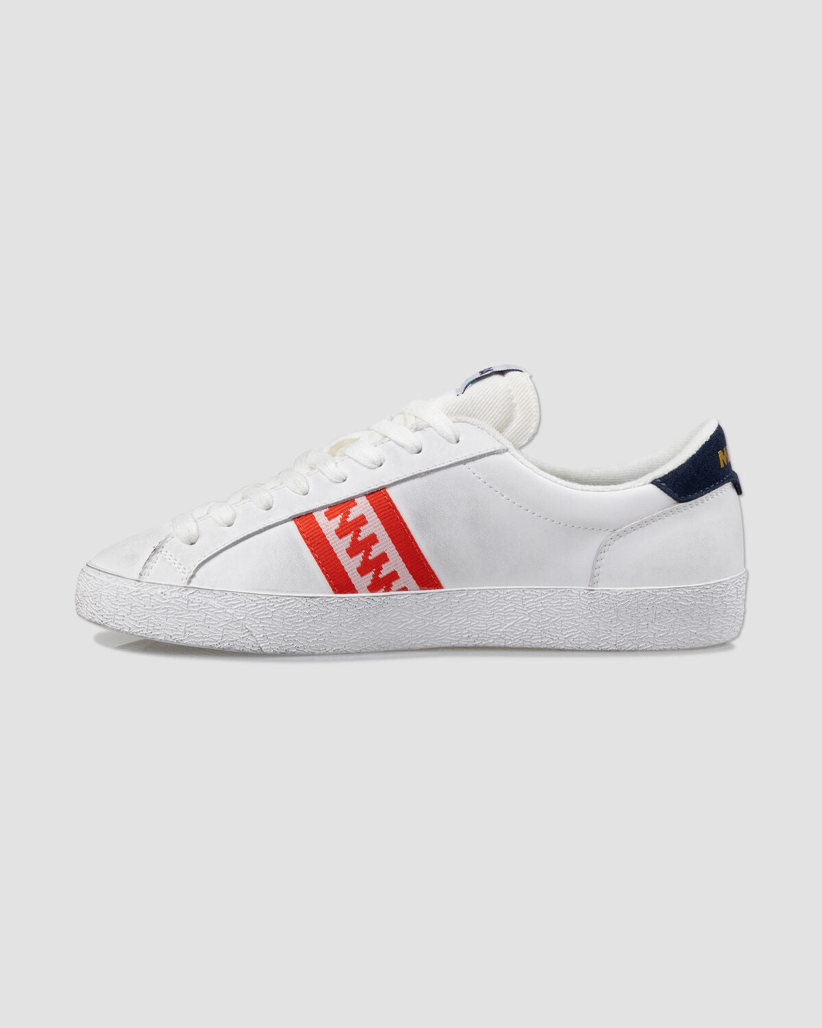Archivio - Micro Leather | Wit / Rood