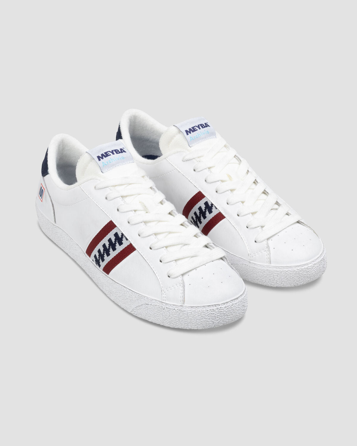 Archivio - Micro Leather | Wit / Blauw