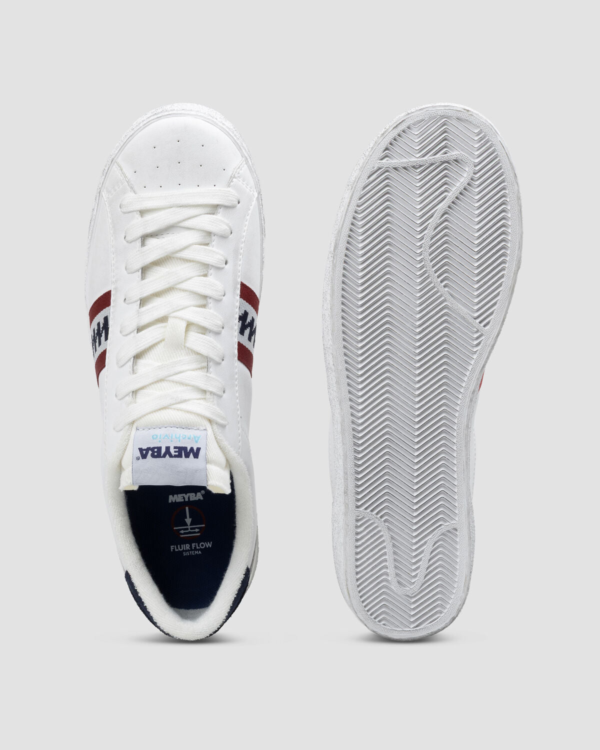 Archivio - Micro Leather | Wit / Blauw