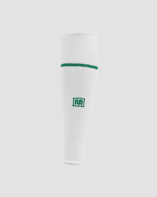 MEYBA Footless Football Sock | White/Jolly Green