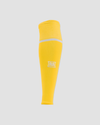 MEYBA Footless Football Sock | Yellow/White