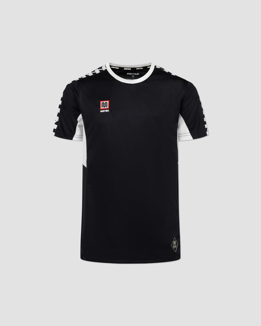MEYBA Motion Jersey Cuello Redondo | Negro