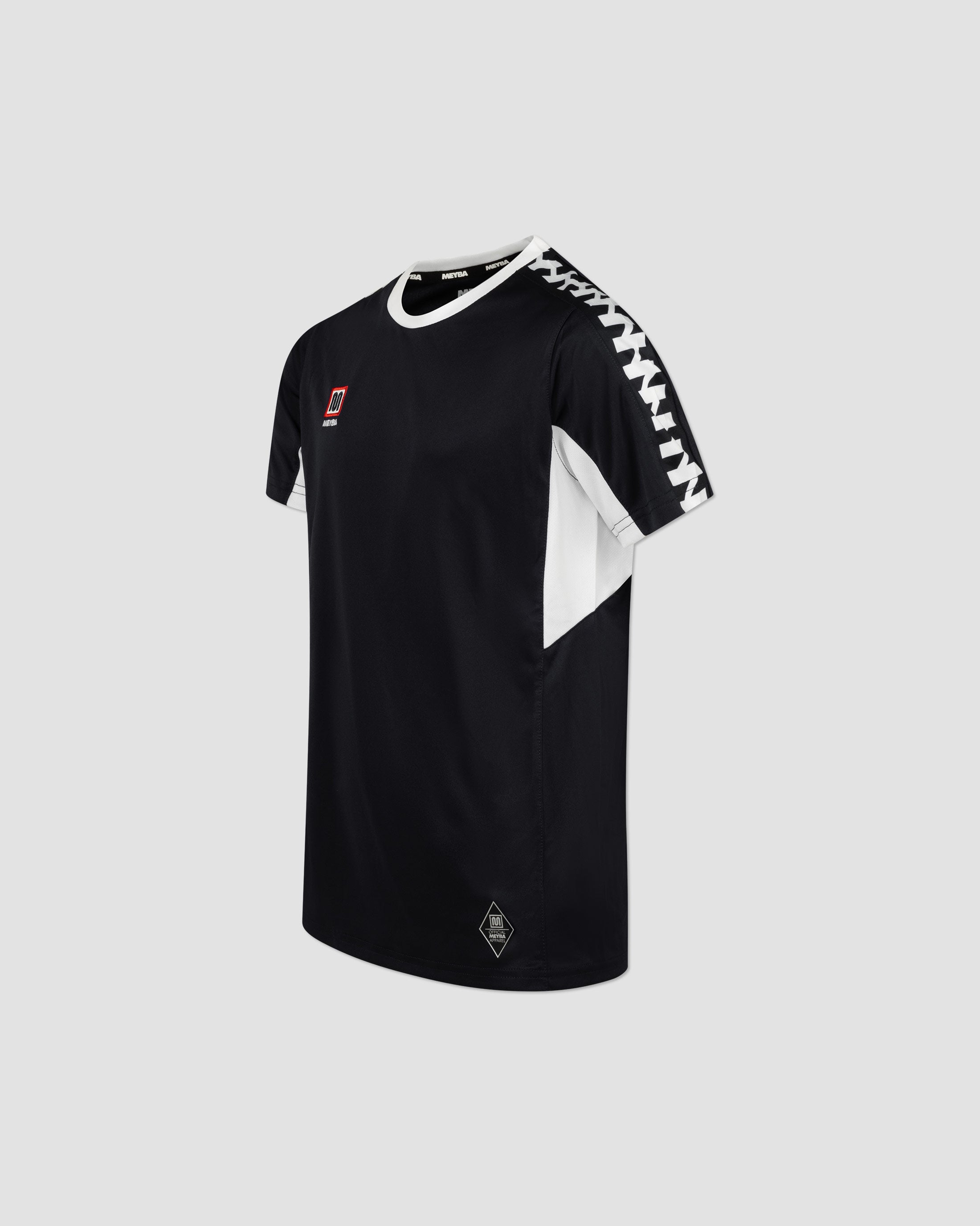 MEYBA Motion Jersey Cuello Redondo | Negro