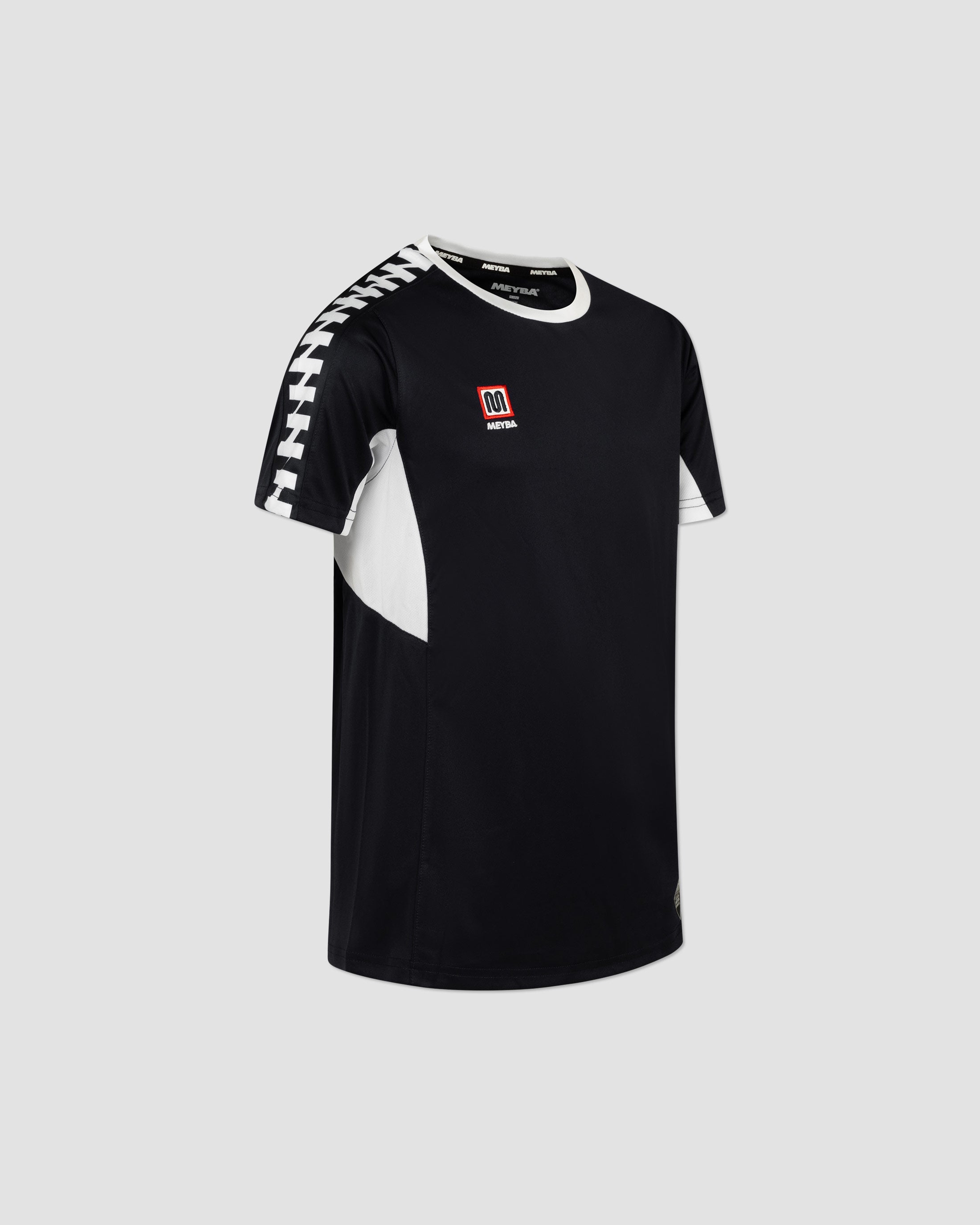 MEYBA Motion Jersey Cuello Redondo | Negro
