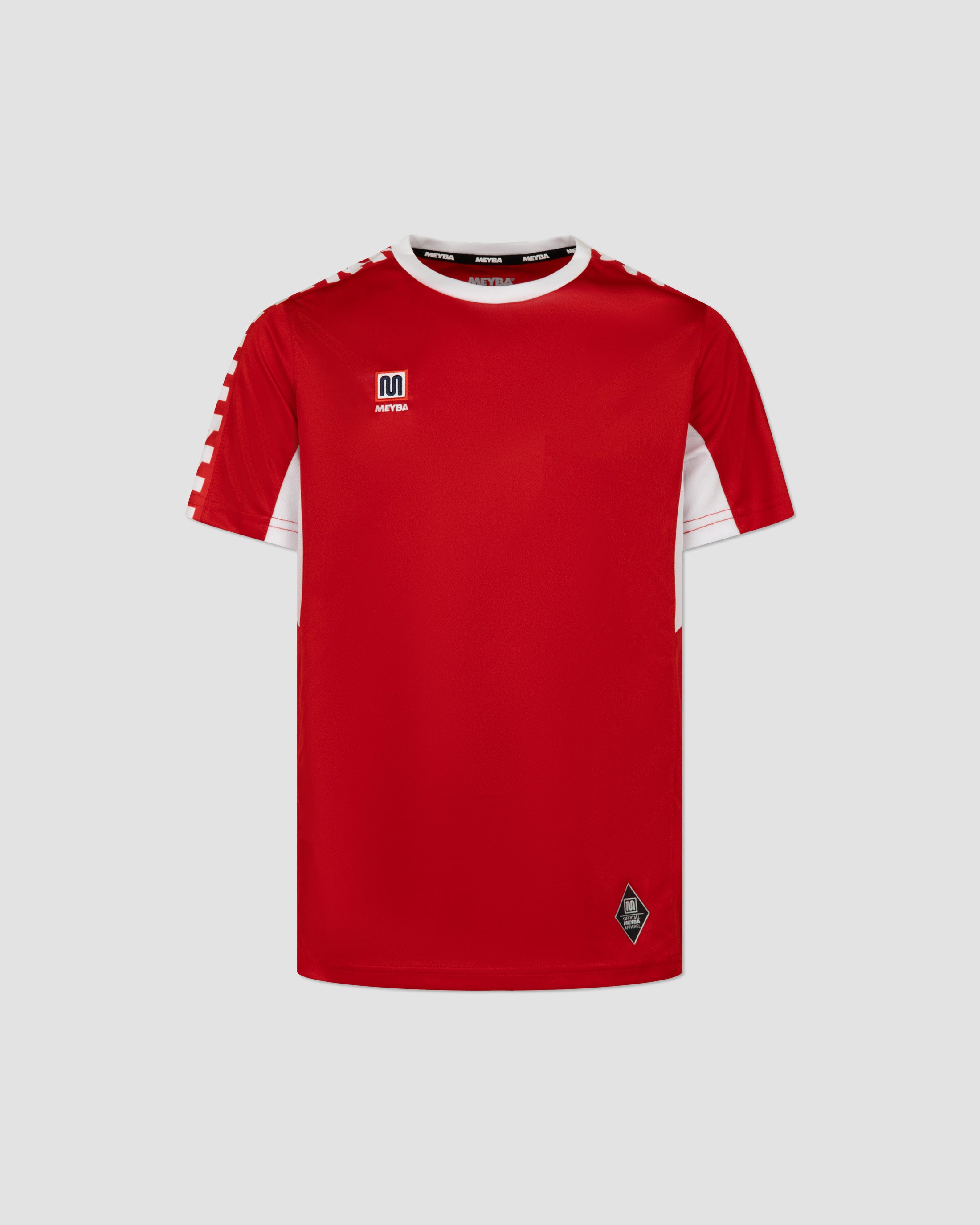 Camiseta MEYBA Motion de Cuello Redondo | Rojo