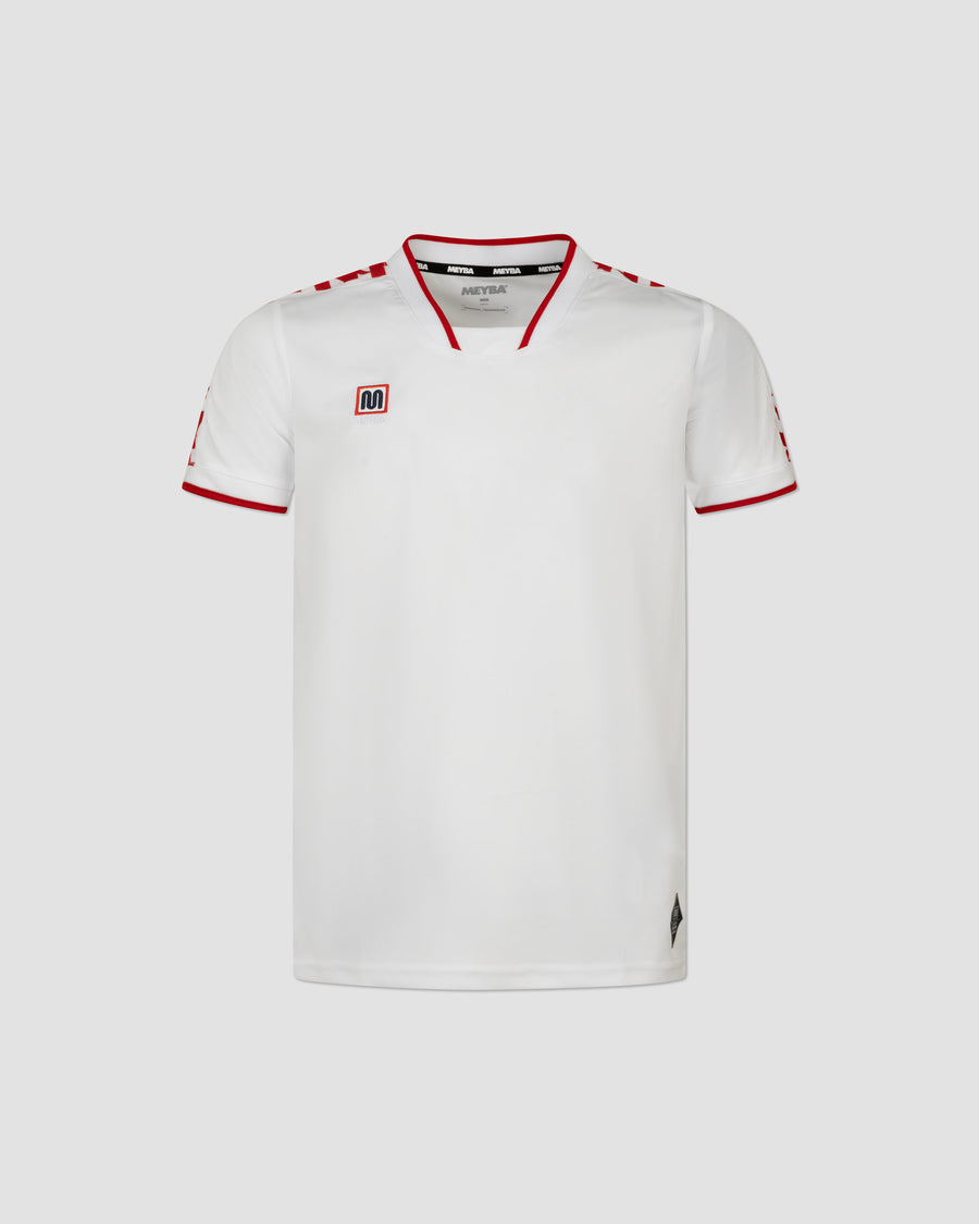 MEYBA Youth Alpha Matchday Jersey | White/Red