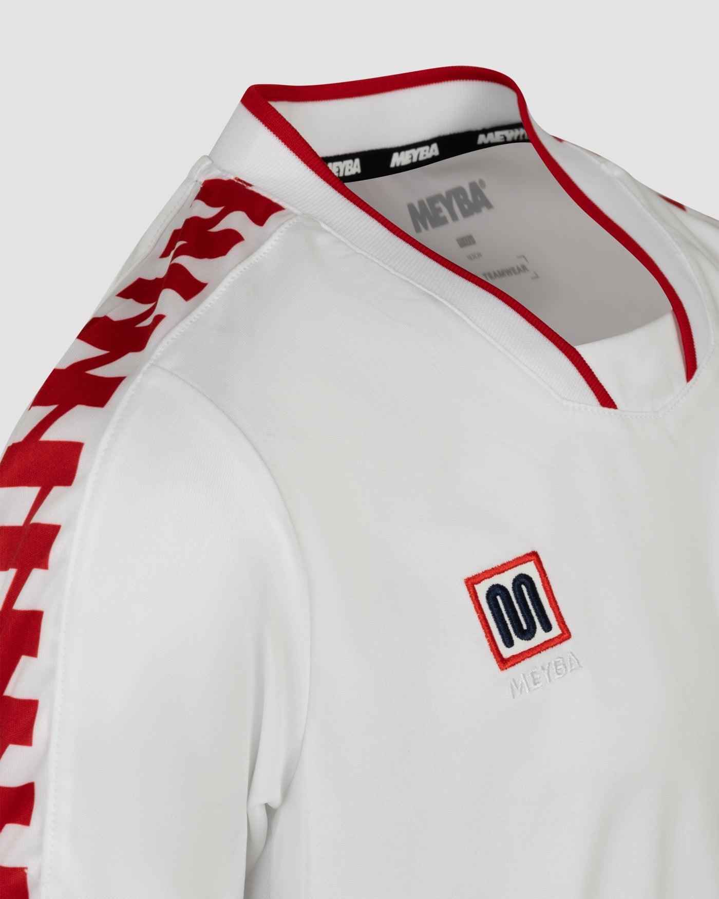 MEYBA Youth Alpha Matchday Jersey | White/Red