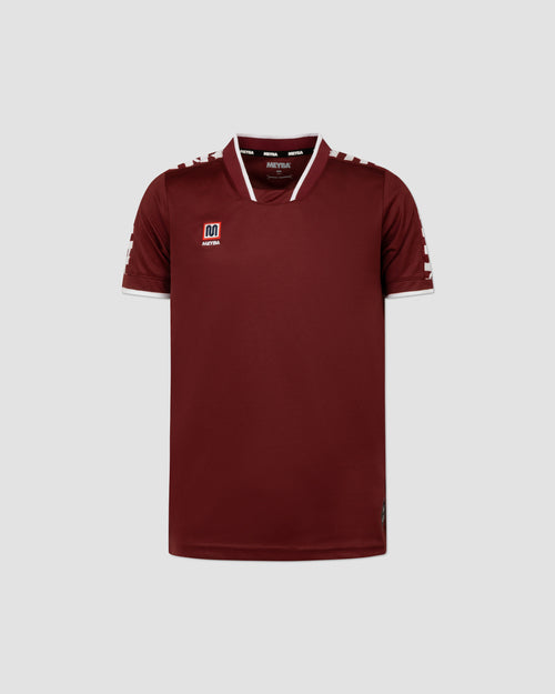 MEYBA Youth Alpha Matchday Jersey | Claret/White