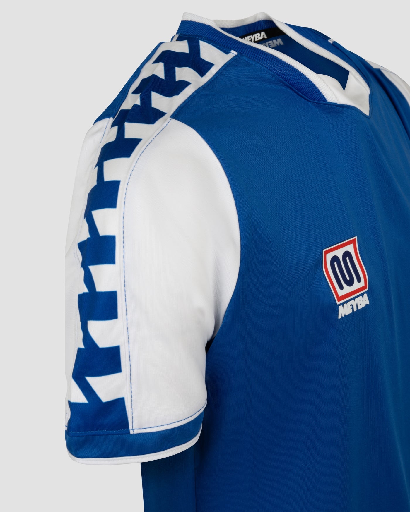 MEYBA Jeugd Alpha Contrast Voetbalshirt | Blauw
