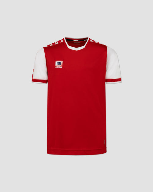 MEYBA Youth Alpha Contrast Jersey | Red