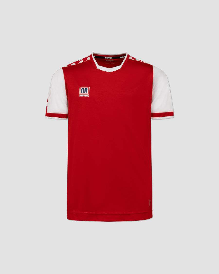 MEYBA Youth Alpha Contrast Jersey | Red