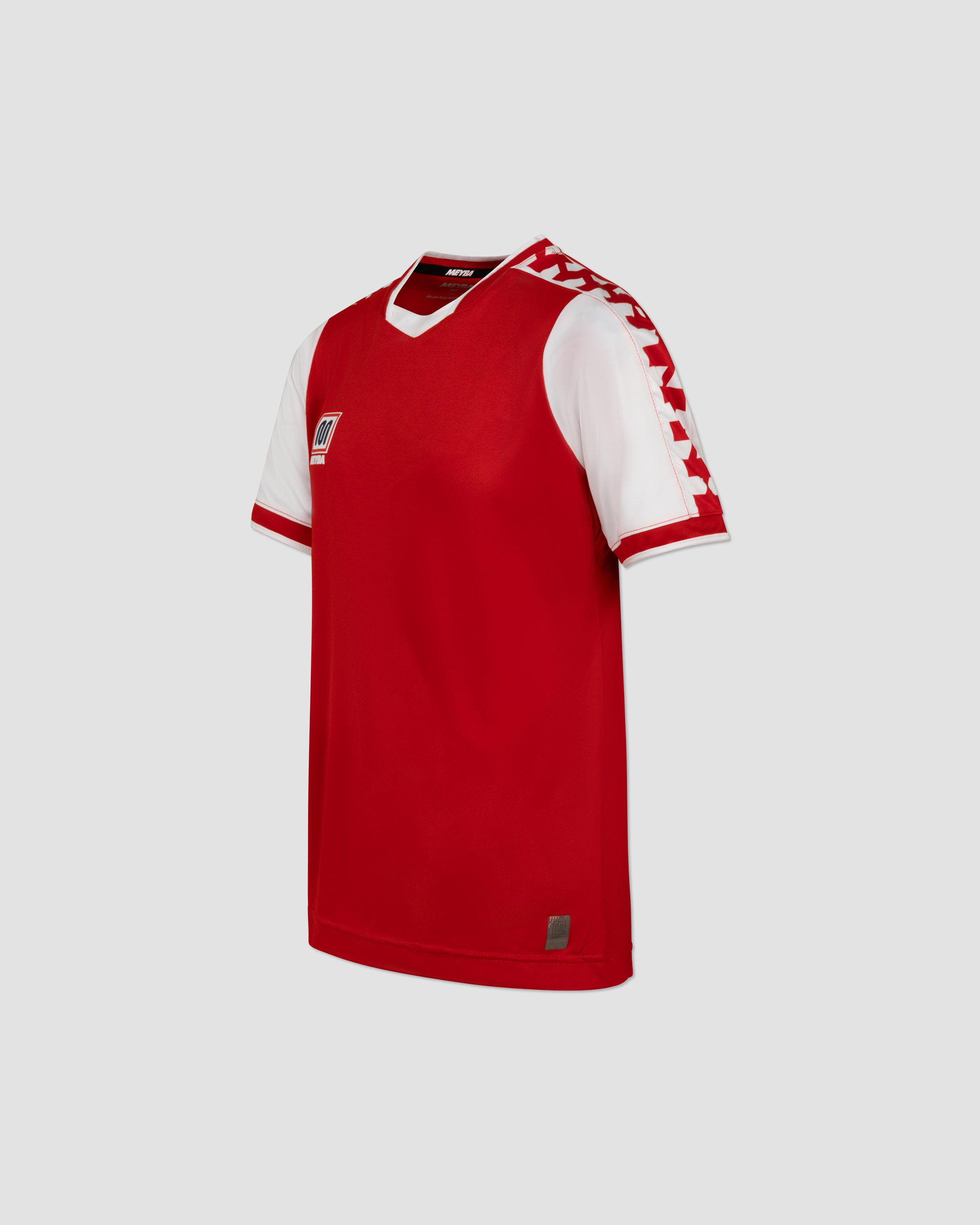 MEYBA Jeugd Alpha Contrast Voetbalshirt | Rood