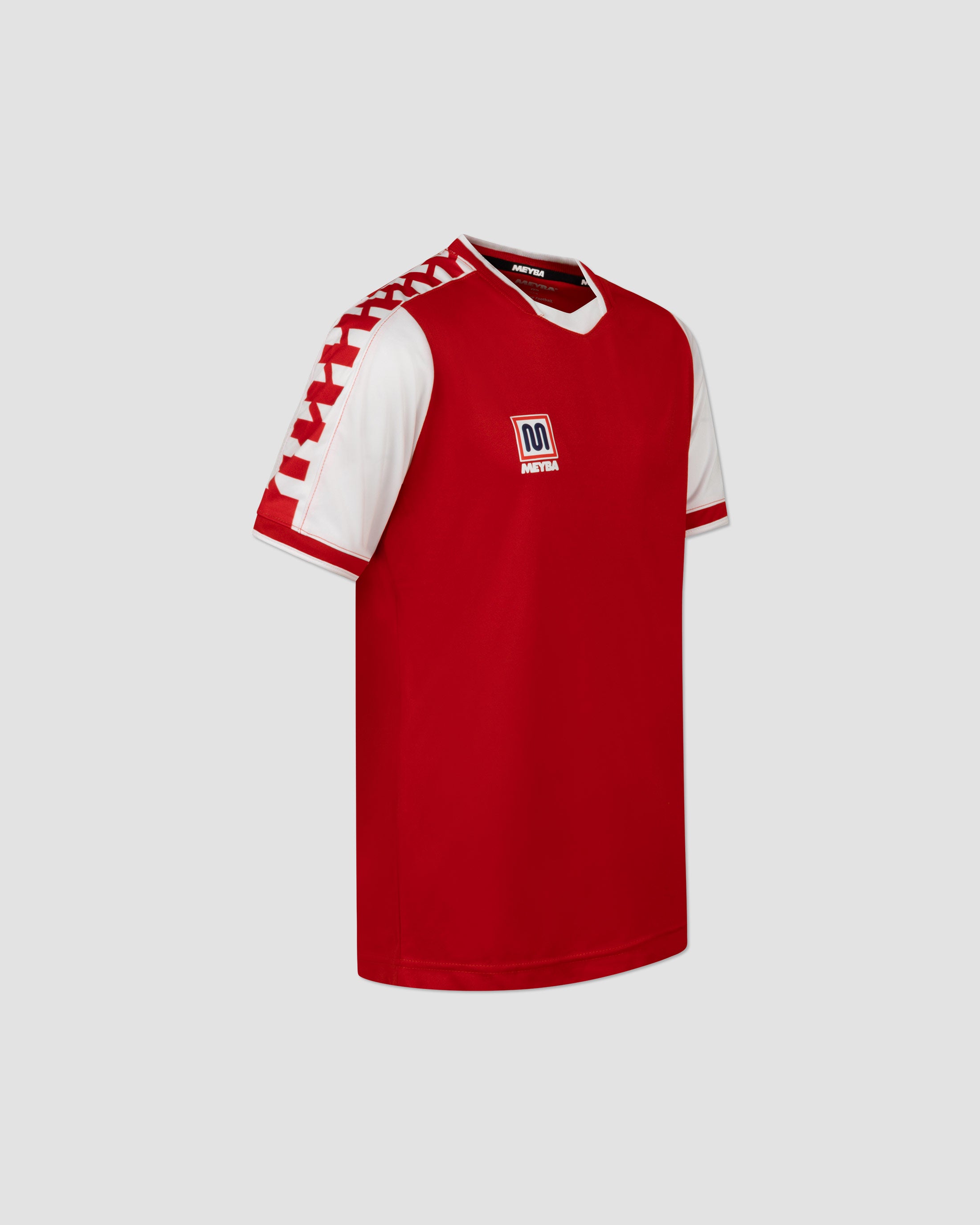 MEYBA Jeugd Alpha Contrast Voetbalshirt | Rood