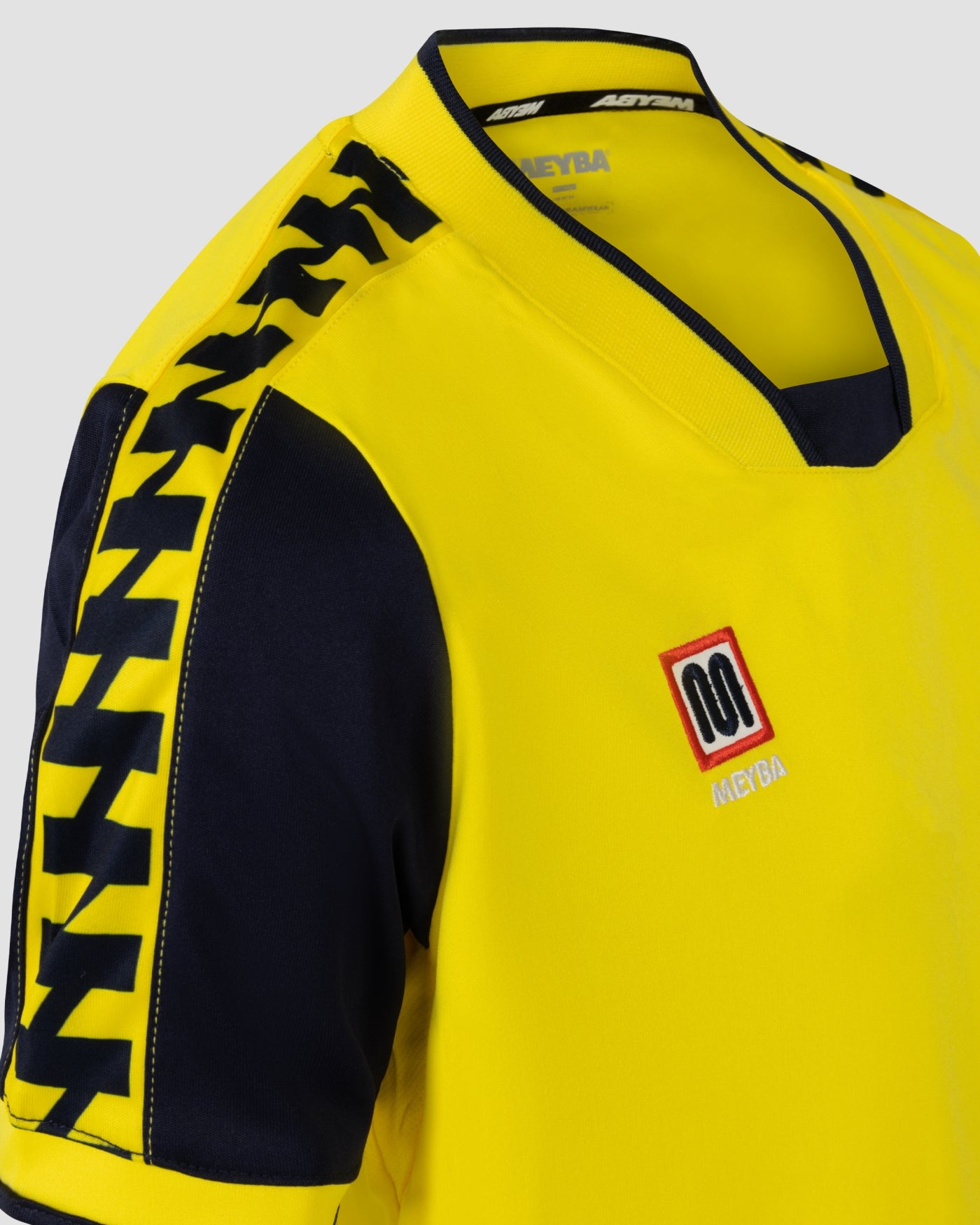 MEYBA Youth Alpha Contrast Jersey | Yellow
