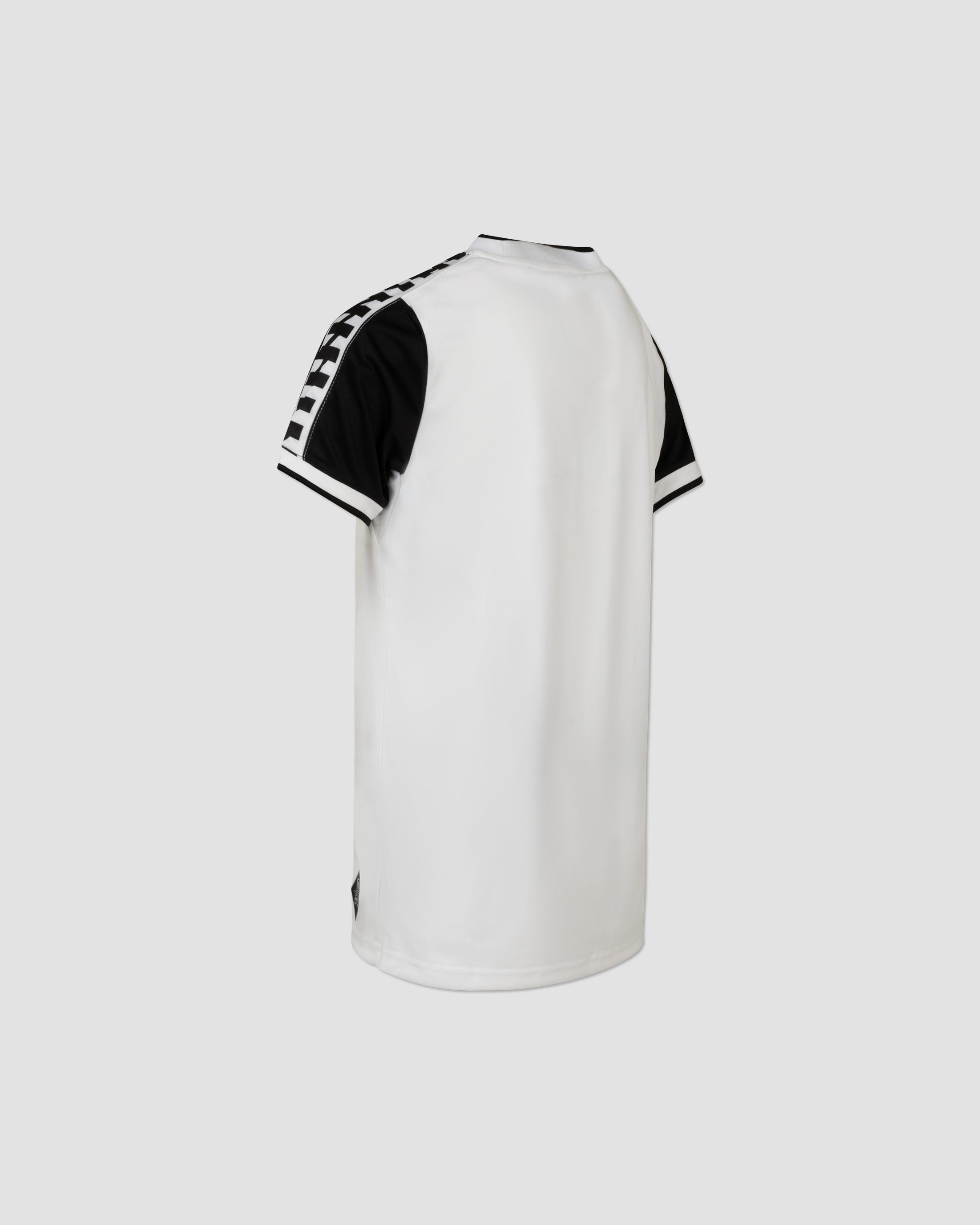 MEYBA Youth Alpha Contrast Jersey | White/Black