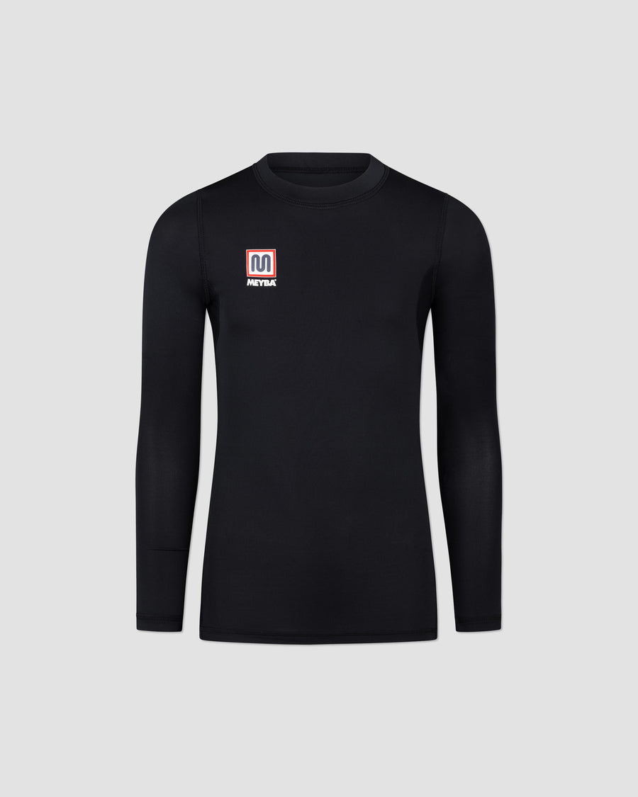MEYBA Youth Long Sleeve Base Layer | Black
