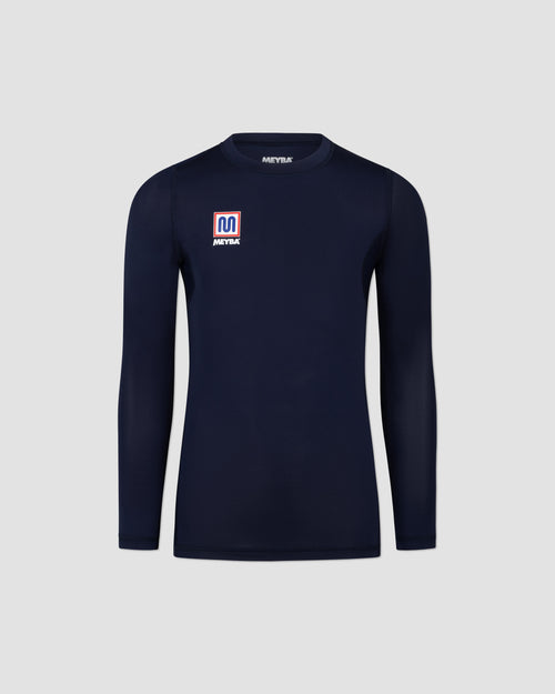 MEYBA Youth Long Sleeve Base Layer | Navy
