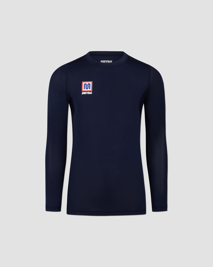MEYBA Youth Long Sleeve Base Layer | Navy