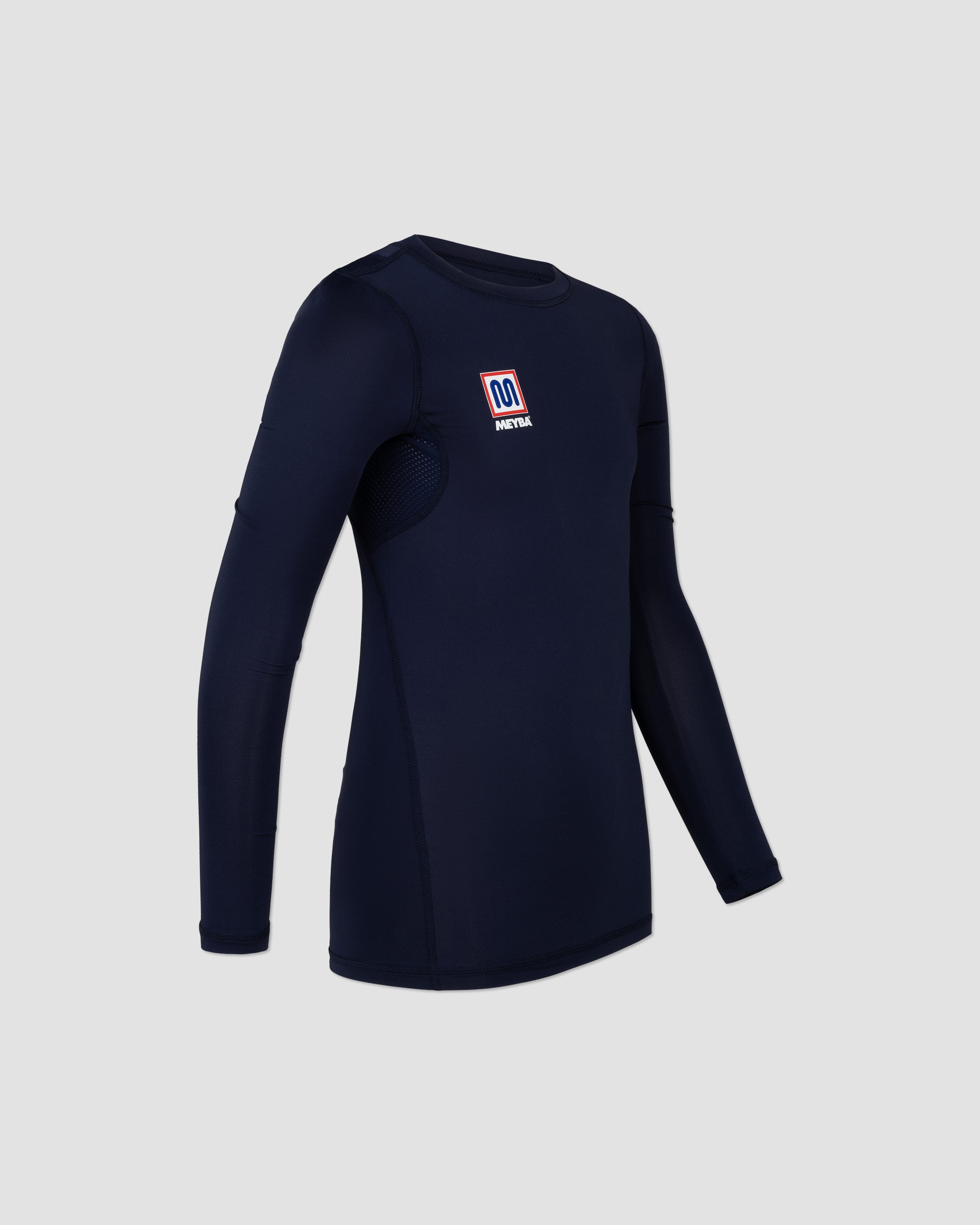 MEYBA Youth Long Sleeve Base Layer | Navy