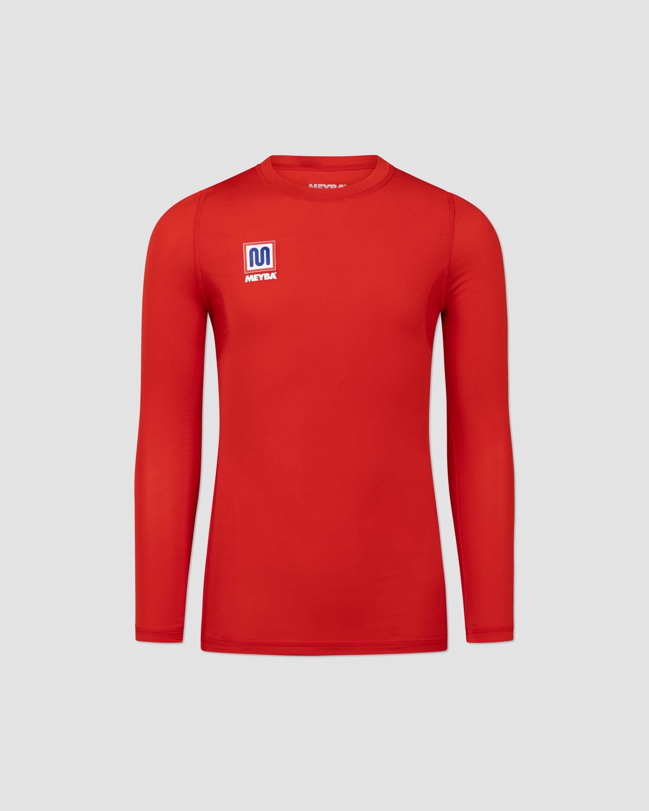 MEYBA Youth Long Sleeve Base Layer | Red