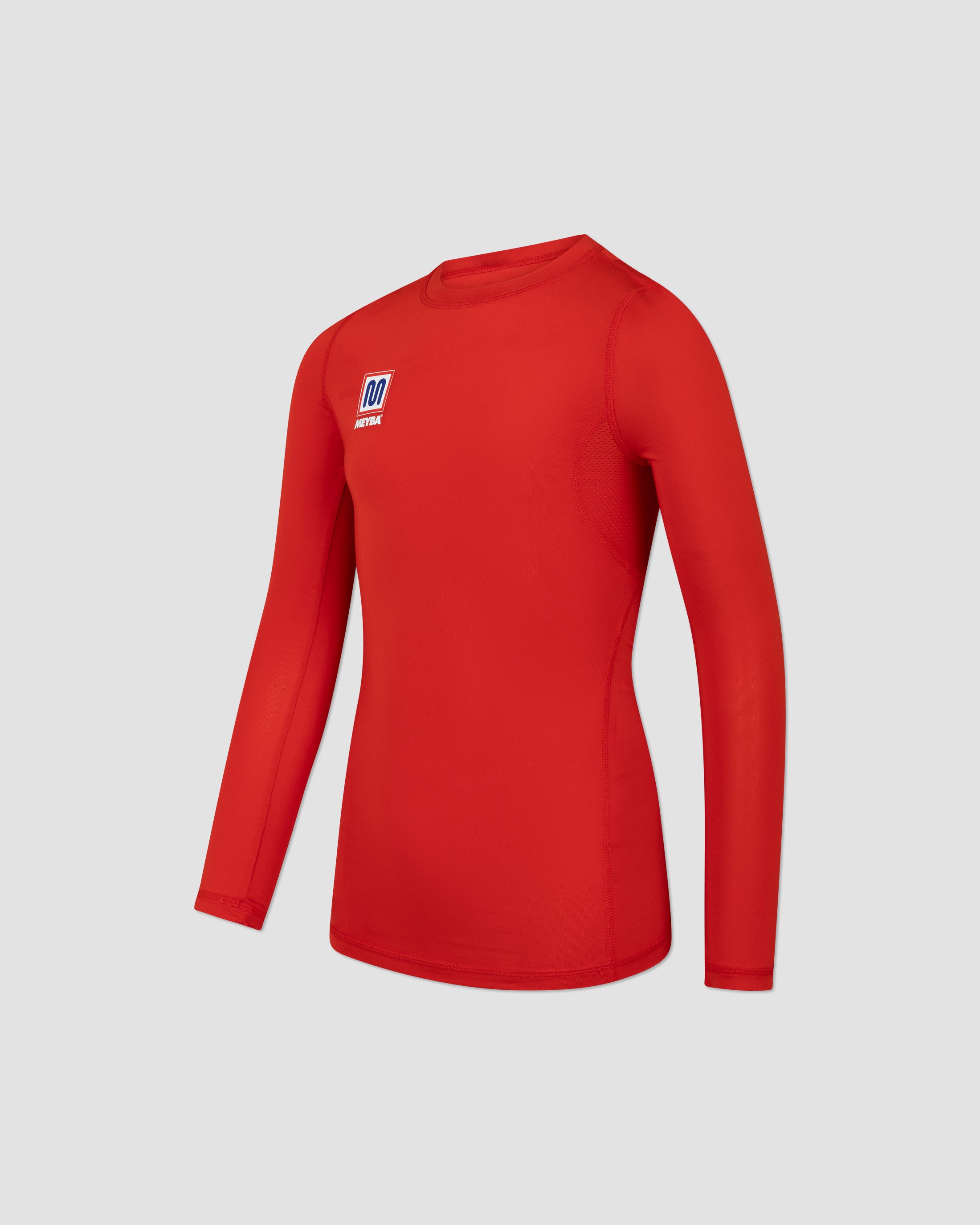 MEYBA Youth Long Sleeve Base Layer | Red